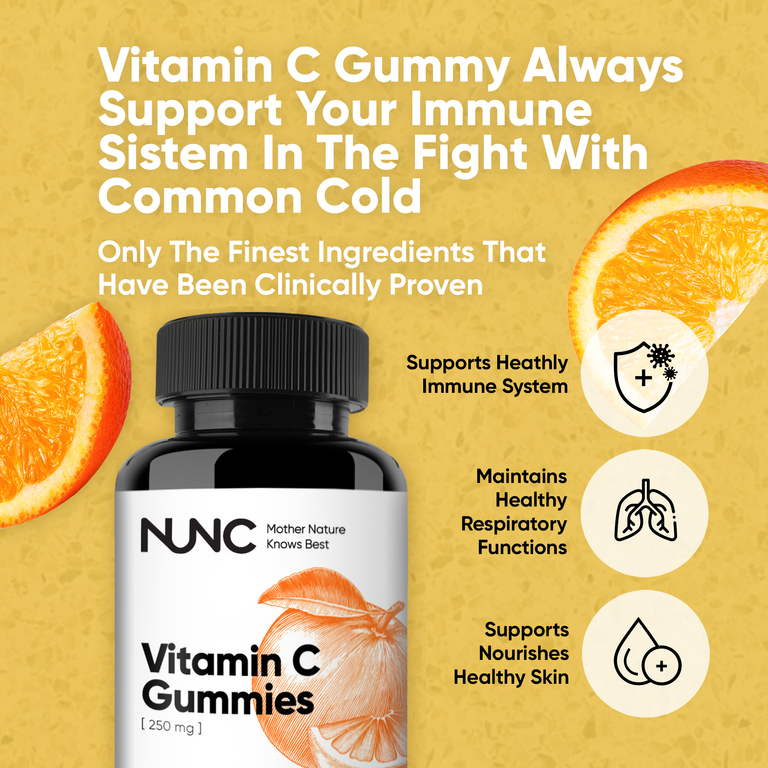 NUNC - Vitamin C Gummies (250 MG).
