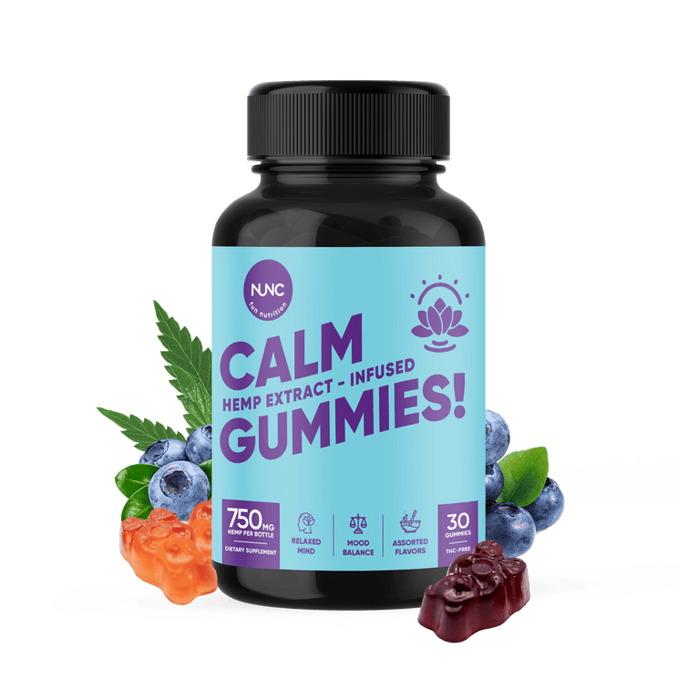 NUNC - Calm Gummies - 1 Bottle.